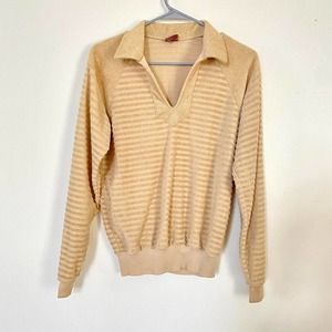 Vintage 70s terrycloth sweater